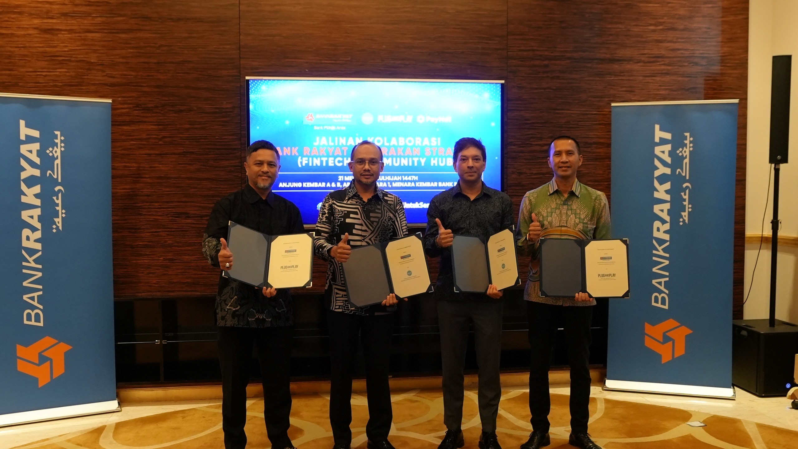 Bank Rakyat Fintech Accelerator Programme Memorandum of Understanding signing ceremony